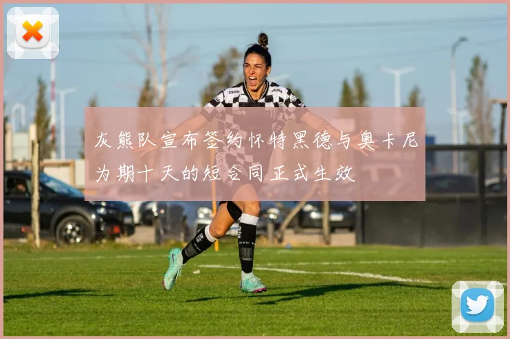灰熊队宣布签约怀特黑德与奥卡尼为期十天的短合同正式生效